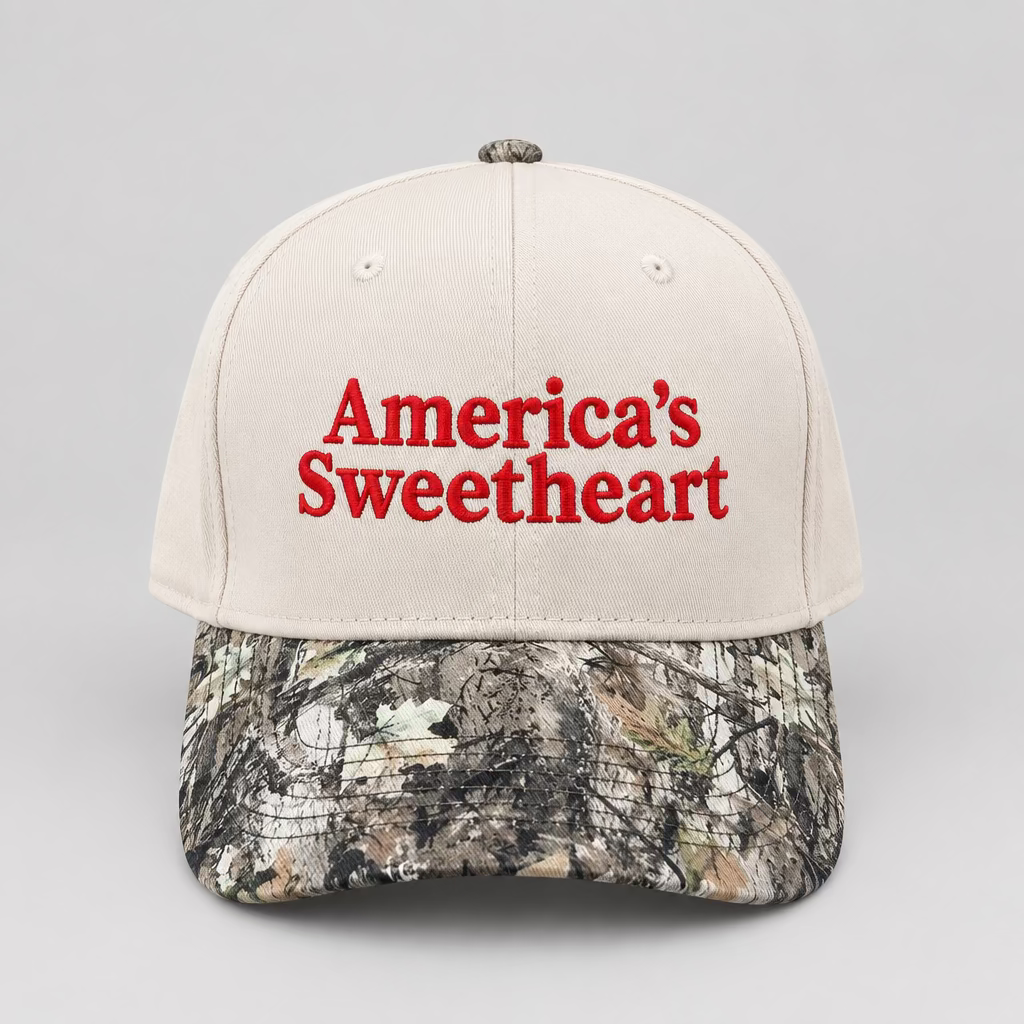 Americas SweetHeart Embroidered  Hat