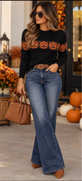 Pumpkin Spice Chic Sweater