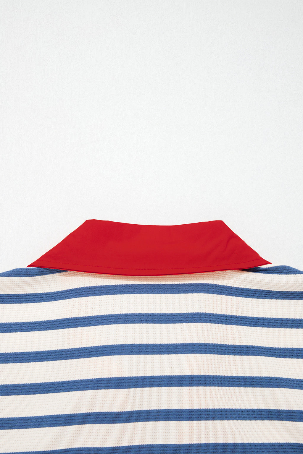 Blue Stripe Puff sleeve Blouse