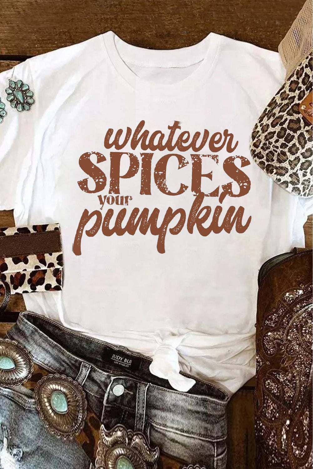 White Spice Pumpkin Tee