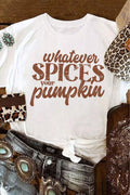 White Spice Pumpkin Tee