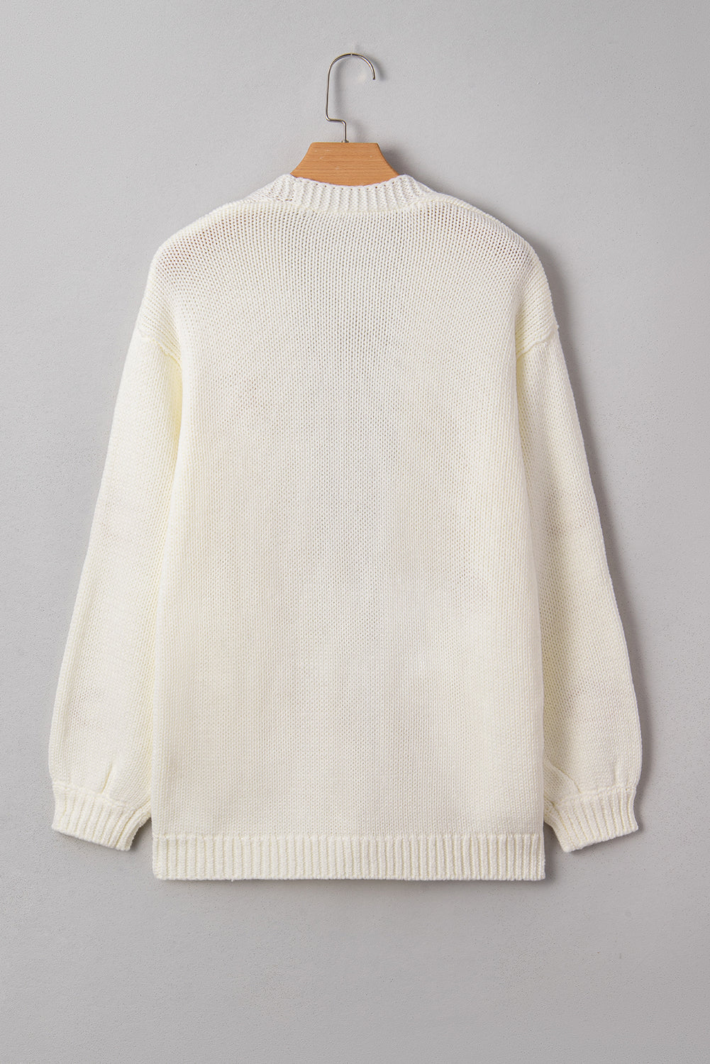 White Pumpkin Midi Cardigan