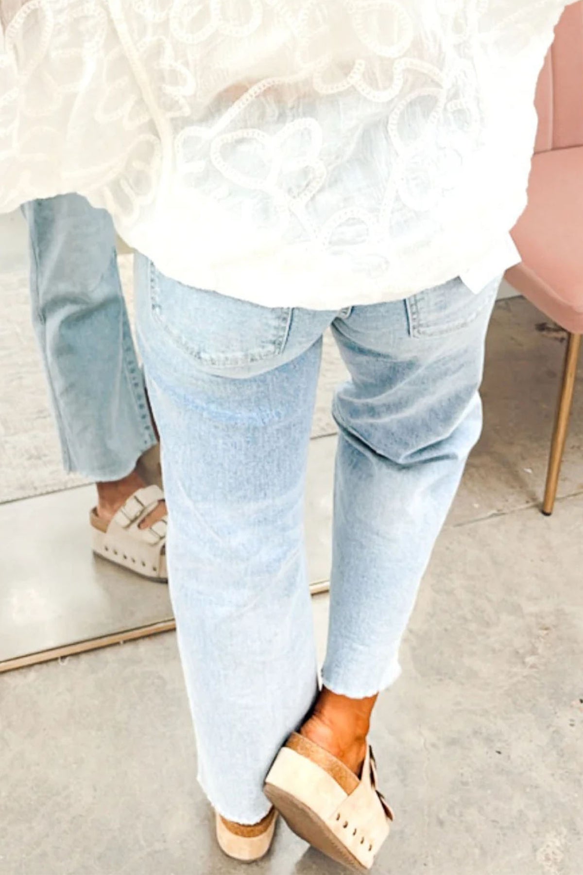 Beau Blue Football Jean
