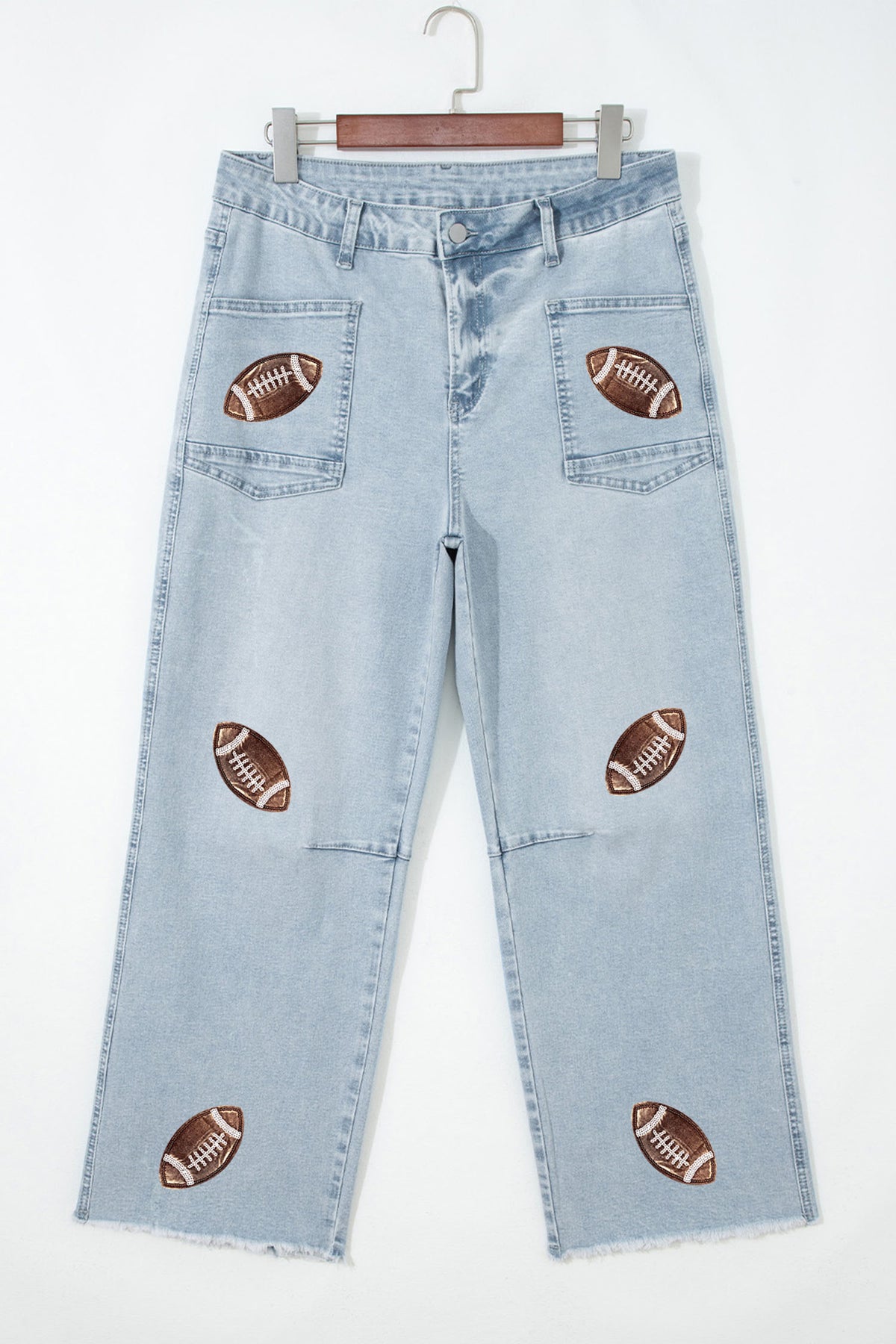 Beau Blue Football Jean