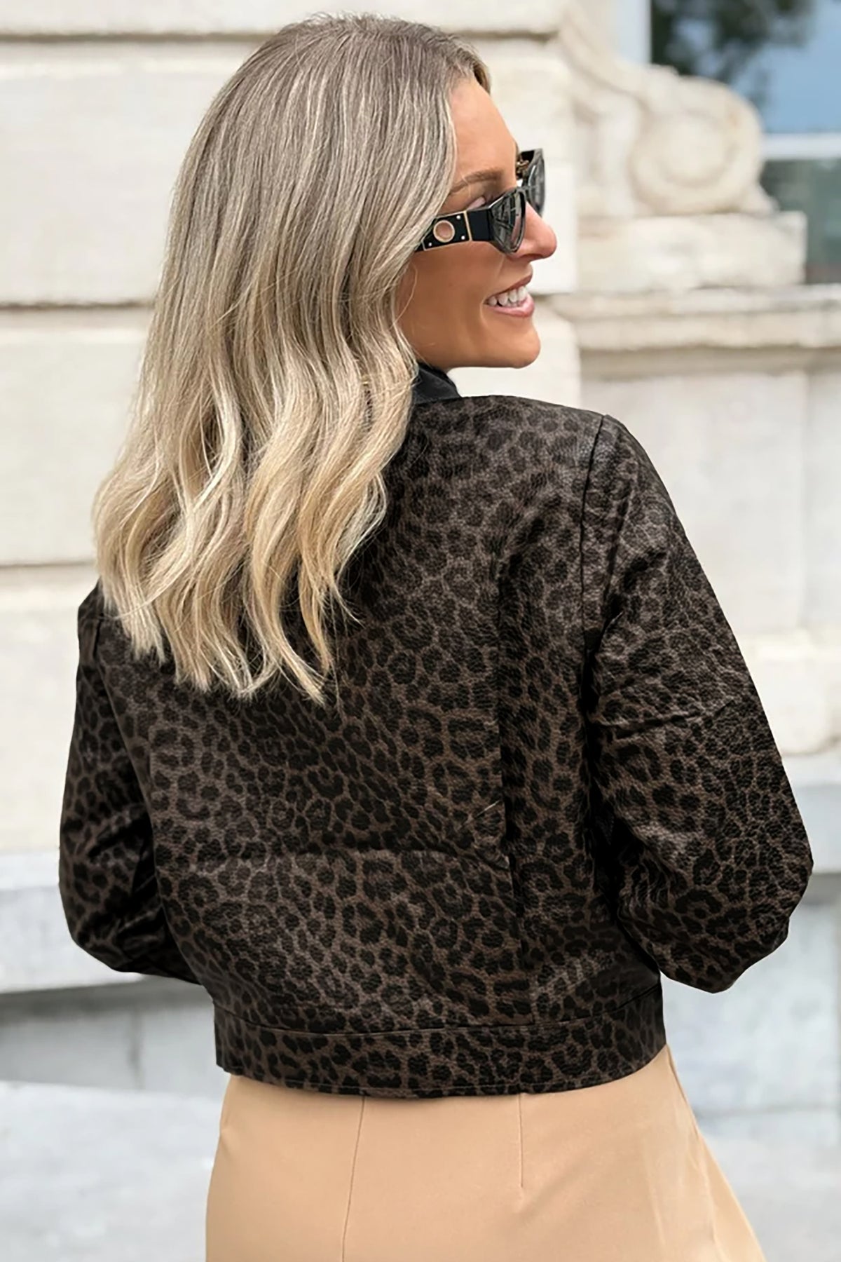Leopard Metal Jacket