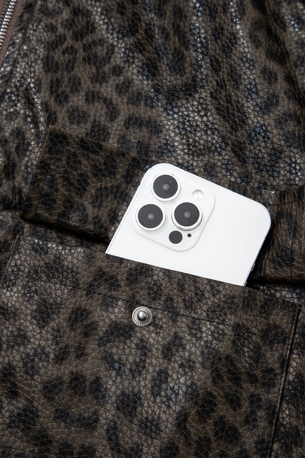 Leopard Metal Jacket