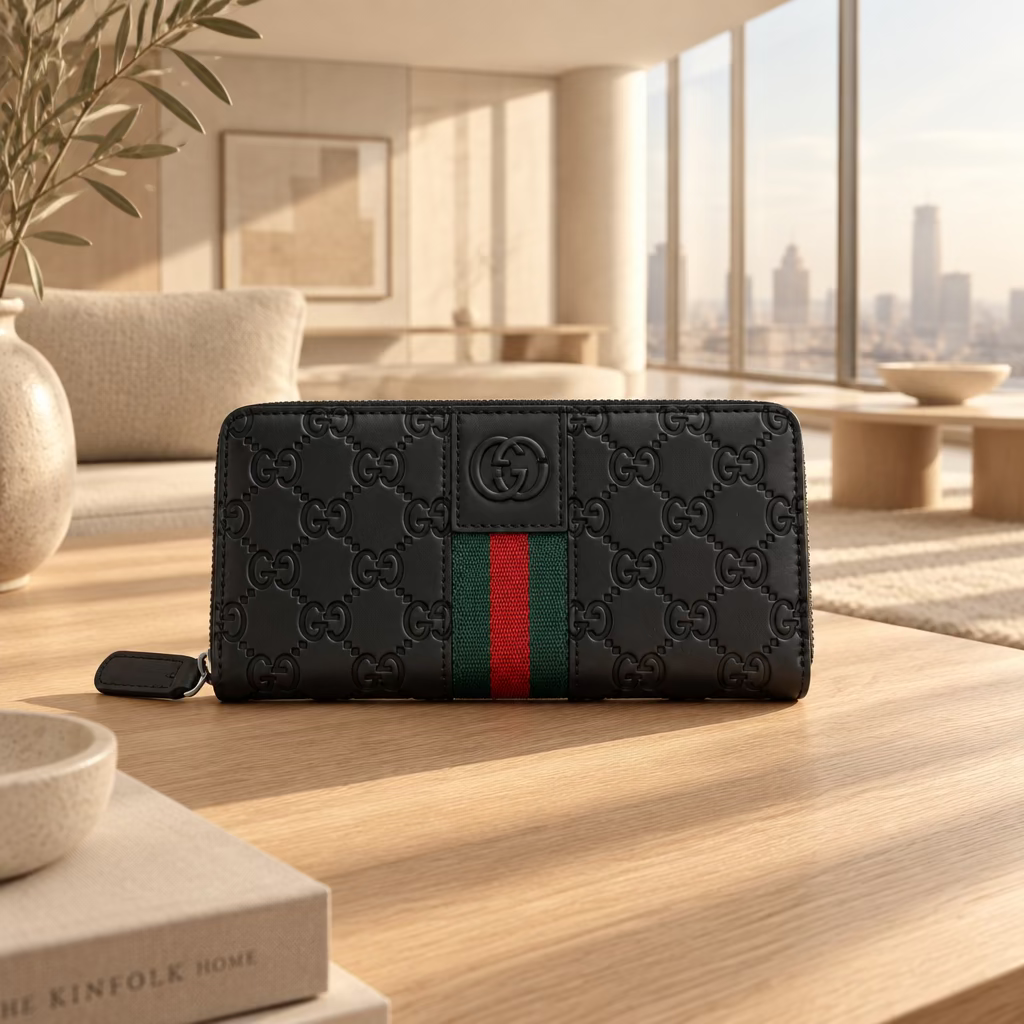 Noir Strip Wallet
