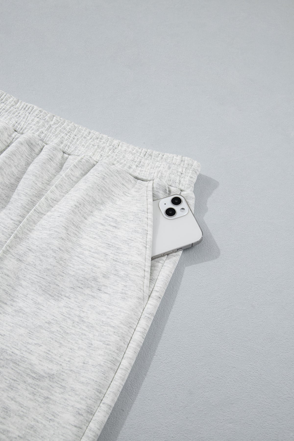 Light Grey Gold Pant Set