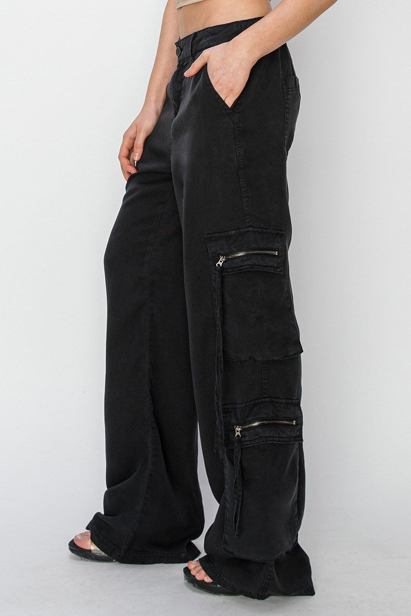 Multi Pocket Risen Cargo Pant