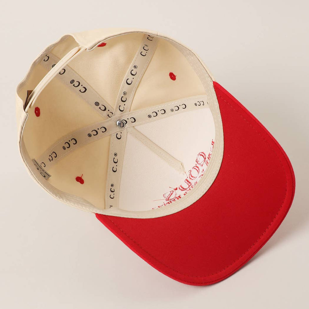GOD'S FAVORITE Two-Tone Trucker Hat with Bay Leaf