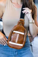 Brown Rugby Football Bag