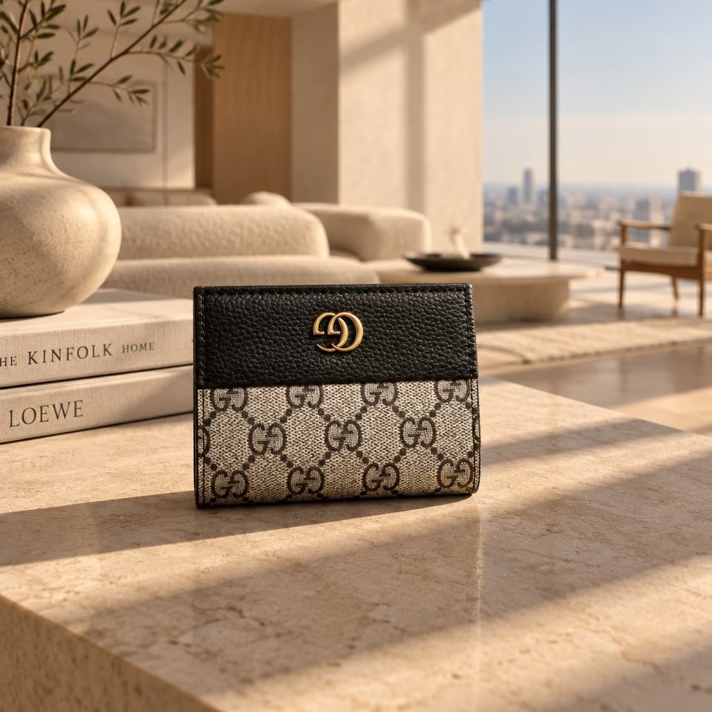 Luxe Monogram Cardholder