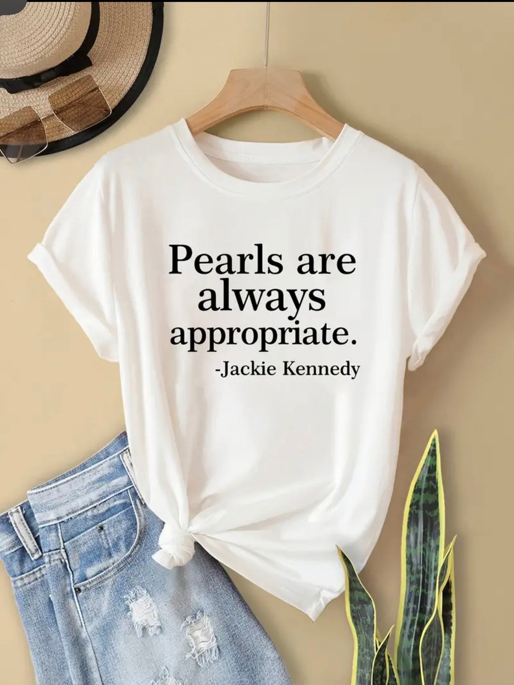 Pearls Are Appropriate Tee